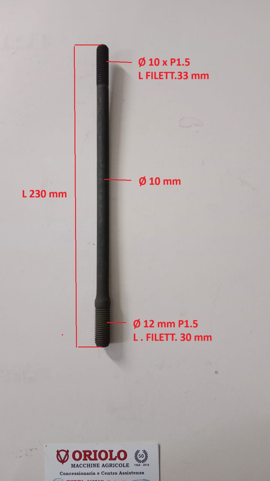 PRIGIONIERO LATO DISTRIBUZIONE LOMB. 3LD 450/510 S/L     LDA 80